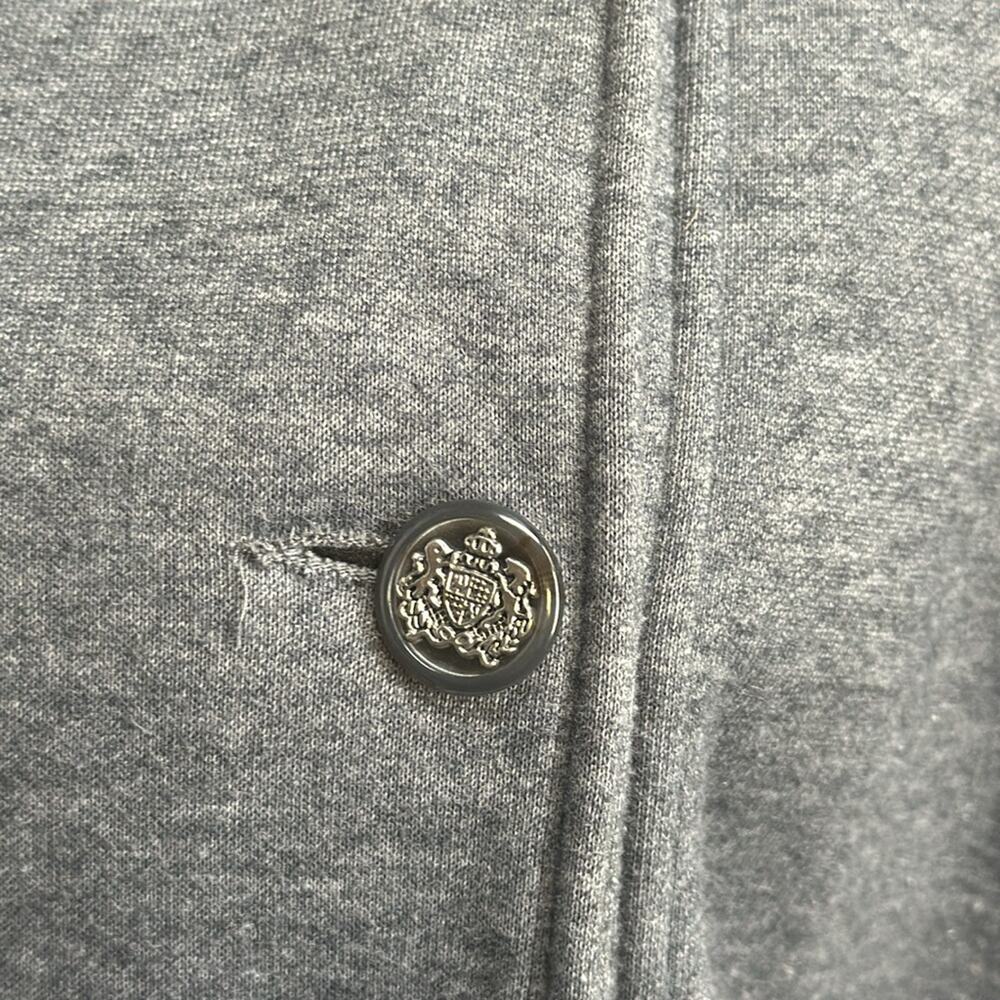 Iris Basic Gray Double-Breasted Jacket Size M. Se… - image 5